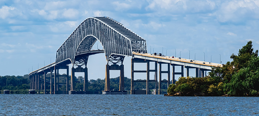 Francis Scott Key Bridge in Baltimore