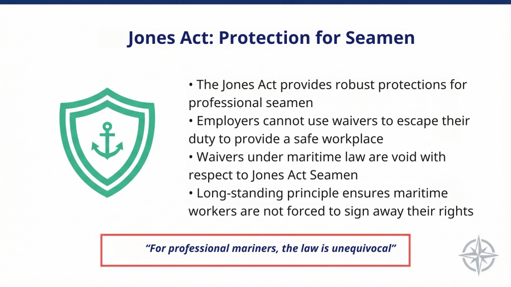 jones act protection for seamen