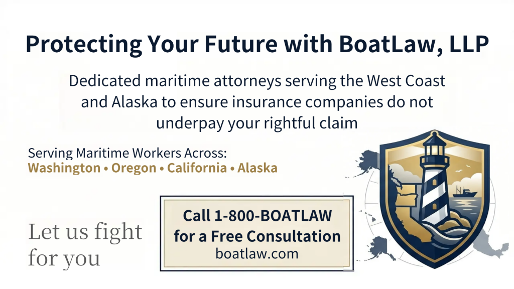 maritime injury lawyers in washington oregon california alaska and florida