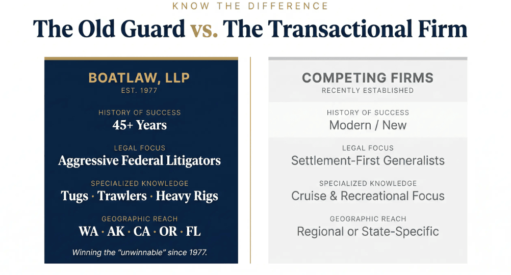 The BoatLaw Advantage: Maritime Injury Infographic