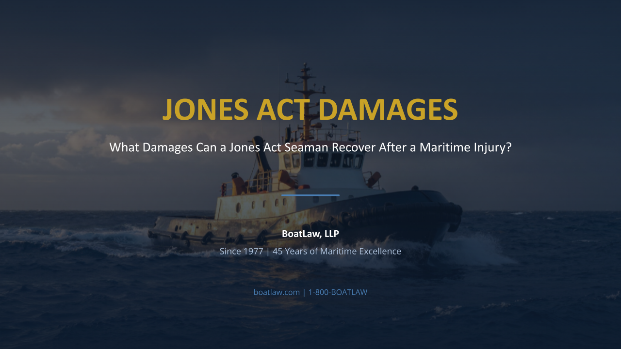 Commercial fisherman injured on a vessel deck seeking a Jones Act lawyer