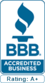 Better Business Bureau (BBB) badge recognizing Boatlaw, LLC with an A+ rating