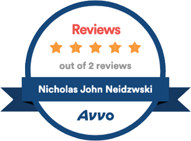 AVVO Badge recognizing Nicholas Neidzwski